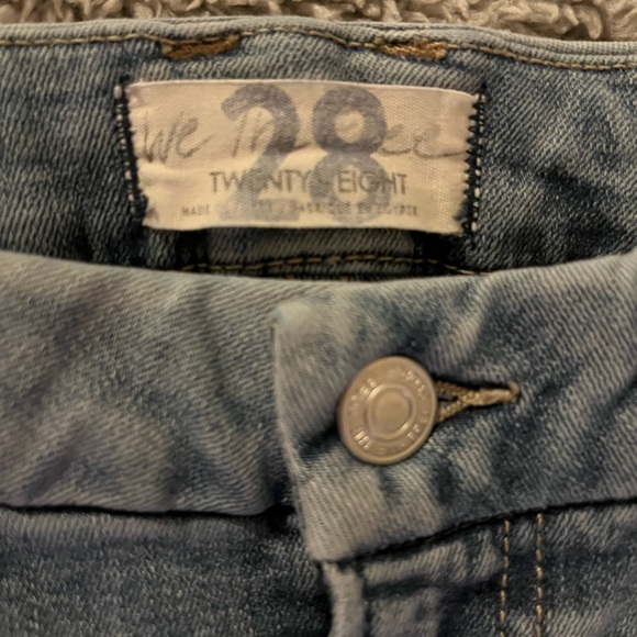 Free People Women's Light Blue - skinny stretch straight leg - Picture 2 of 3